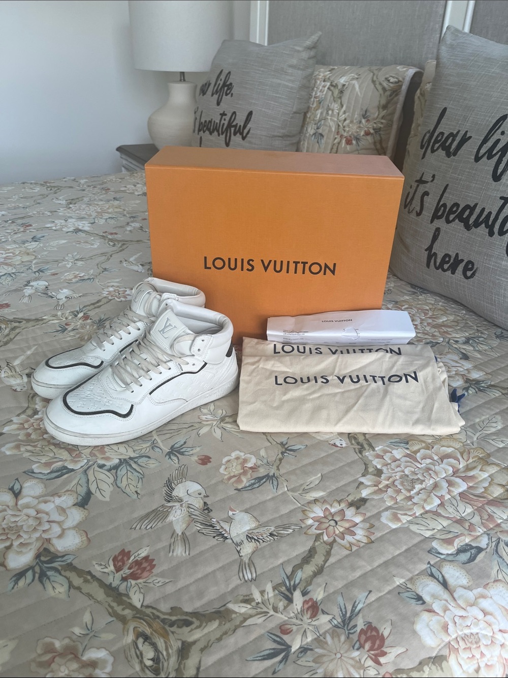 Louis Vuitton Stadium Mid Top Sneakers